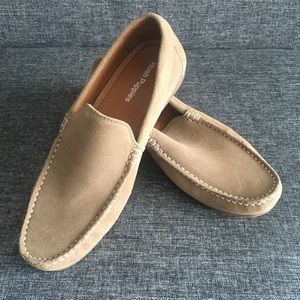 Men’s Suede Hush Puppy Loafers